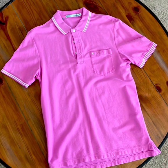 Criquet Shirts Criquet Mens Polo Slim Fit Pink Polo 0 Cotton Poshmark